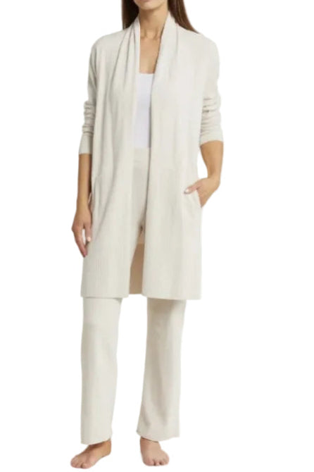 Womens | CozyChic Ultra Lite High Ribbed Cardi | Almond