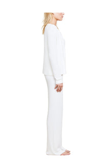 Womens | Cozychic Ultra Lite Ribbed Button Cardigan | Pearl