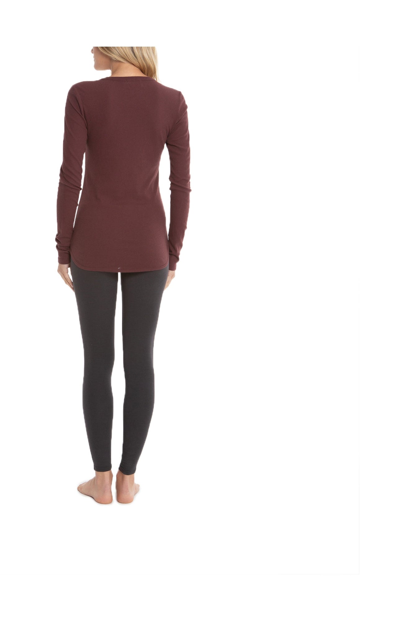 Womens | Malibu Collection Loose Jersey Long Sleeve Tee | Olive