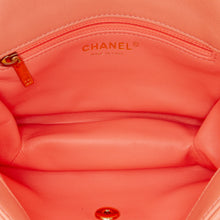 Chanel | Pre-Owned Small Lambskin Color Match Flap | Pink/Salmon