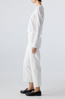 AMO Denim | Billie Field Pant in Eggshell