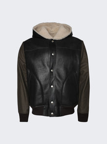 Men | Givenchy | Reversible Shearling Varsity | Brown