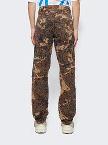 Men | Givenchy | Zipped Slim Fit Denim Trousers | Brown Beige