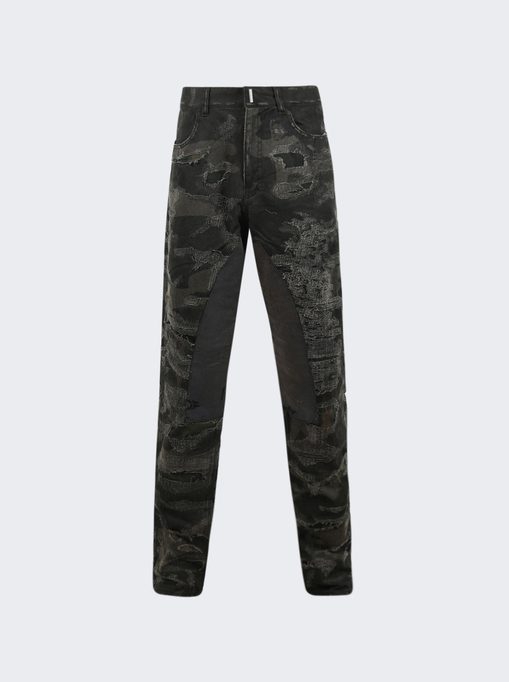 Men | Givenchy | Leg Yoked Slim Fit Denim Trousers | Khaki Brown