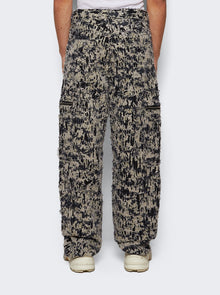 Men | Givenchy | Loose Fit Cargo Pants | Beige & Black