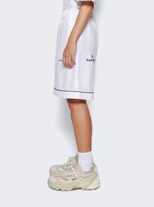 Men | Givenchy | Fluid Linen Shorts | Optic White