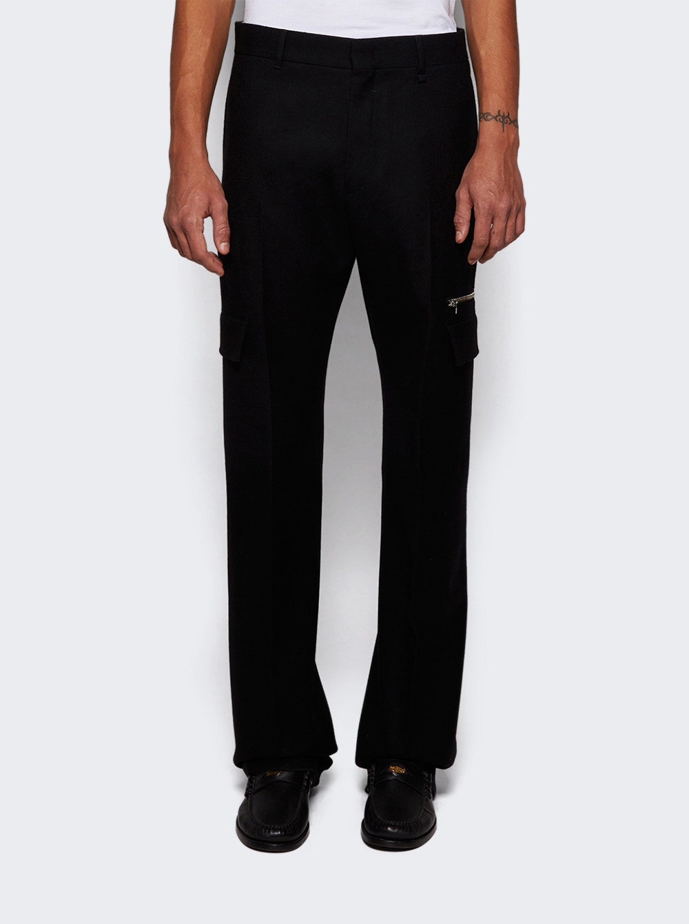 Men | Givenchy | Formal Pant With Pockets Details | Black