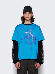 Men | Givenchy | Boxy Short Sleeve Tee Bright | Blue