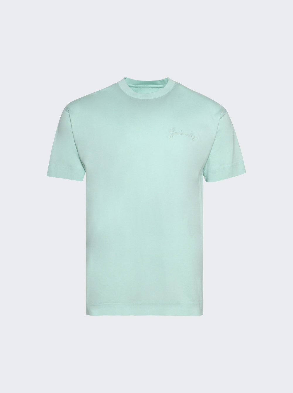 Men | Givenchy | Regular Fit Tee Aqua Green