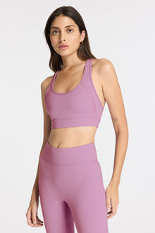 Bandier | Center Stage Bra | Regal Orchid
