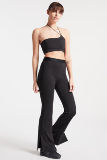 Bandier | Asymmetric Toggle Bra | Black