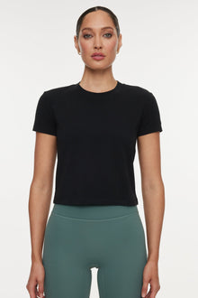 Bandier | Baby Tee | Black