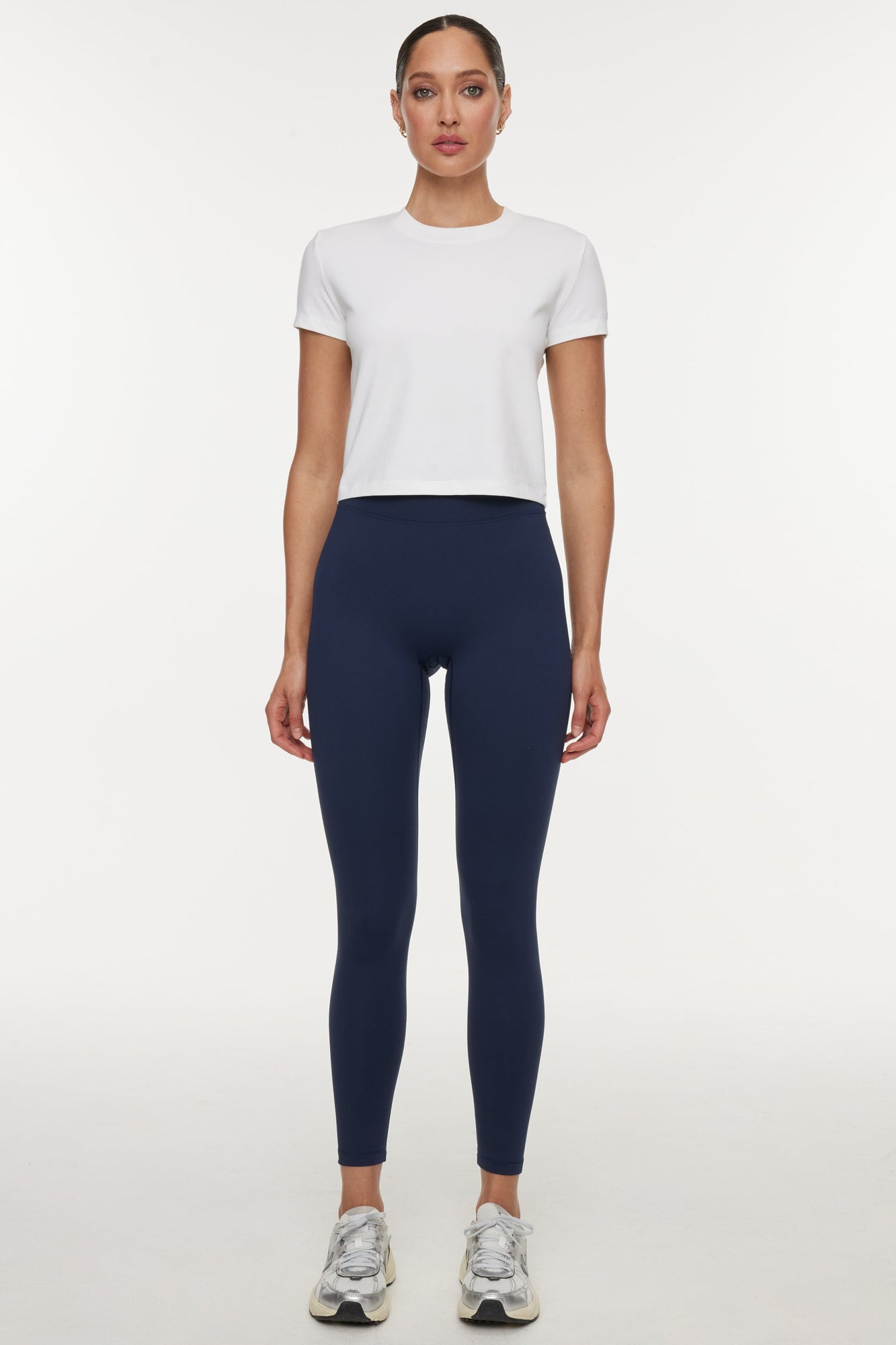 Bandier | Baby Tee | Gardenia