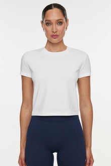 Bandier | Baby Tee | Gardenia