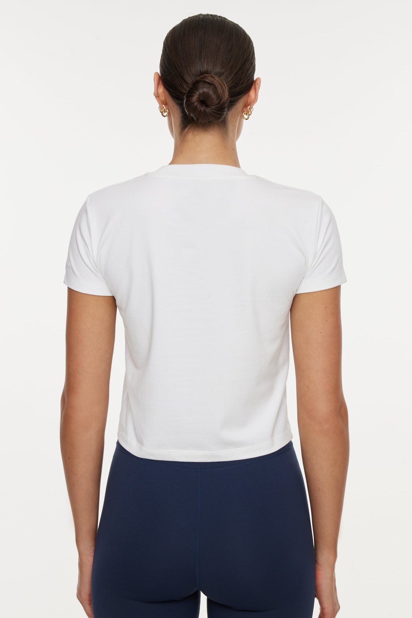 Bandier | Baby Tee | Gardenia