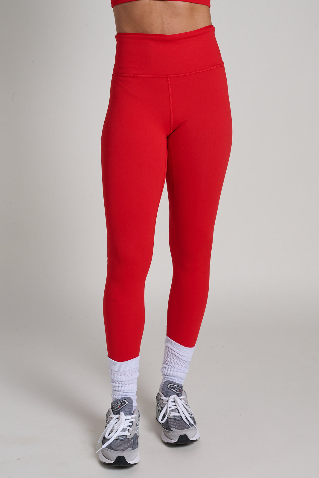 Fabletics | Boost Powerhold High-Waisted Legging | Heated Red