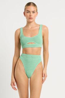 Sasha Crop Top | Bermuda Lurex
