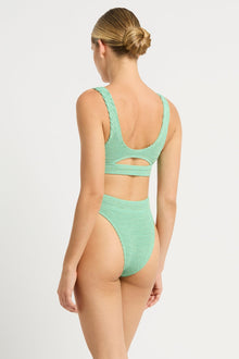Sasha Crop Top | Bermuda Lurex