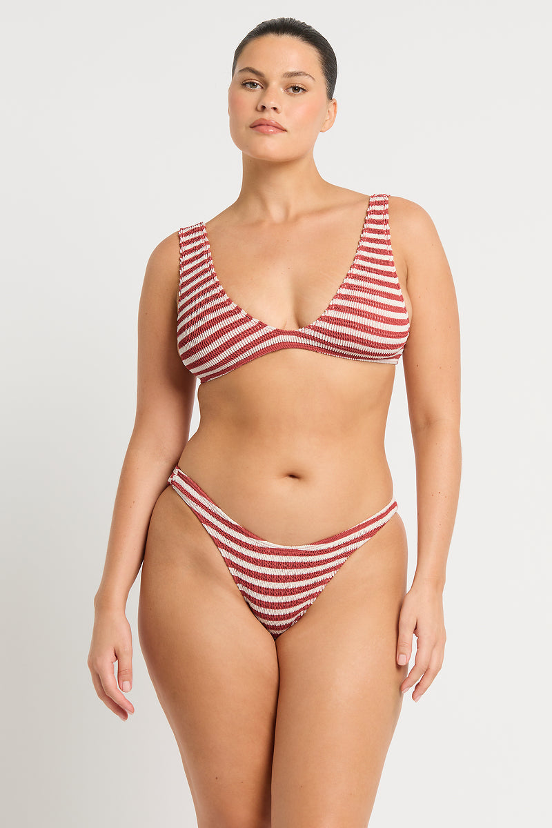Scout Crop Top | Rooibos Stripe