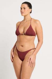 Beaded Ingrid Triangle Top | Carmine Recycled