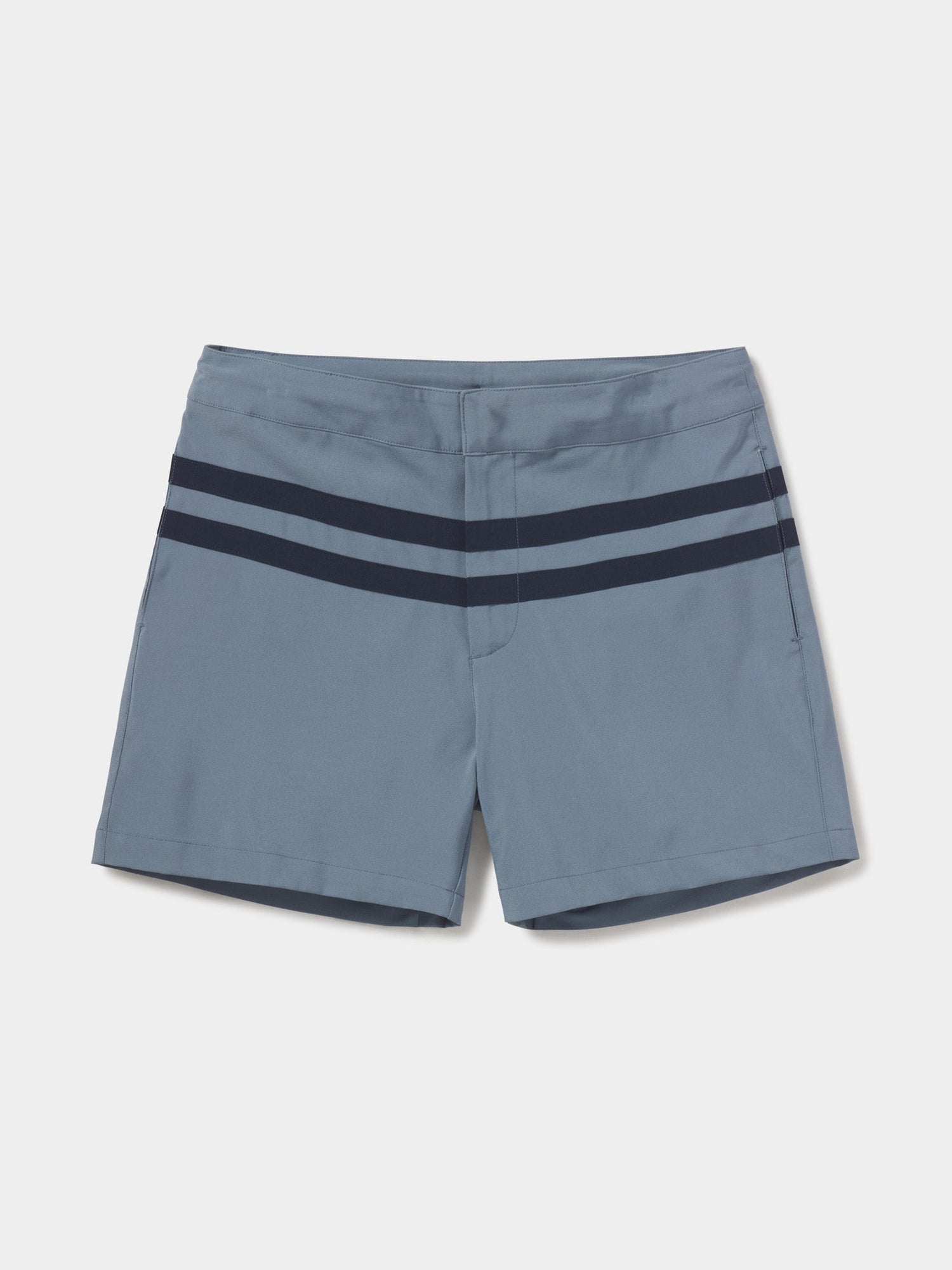 Men | Button Front Trunk | Mineral Blue-Navy
