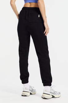 Wesley | Park Weekend Fleece Jogger | Black