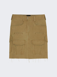 Women | Givenchy | Cargo Skirt | Olive Green