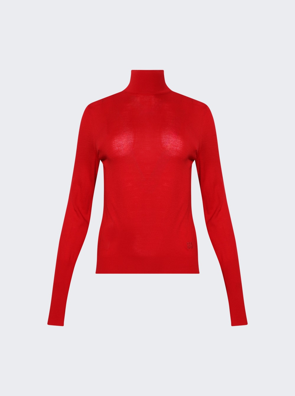 Women | Givenchy | Draped Open Back Sweater Vermilion