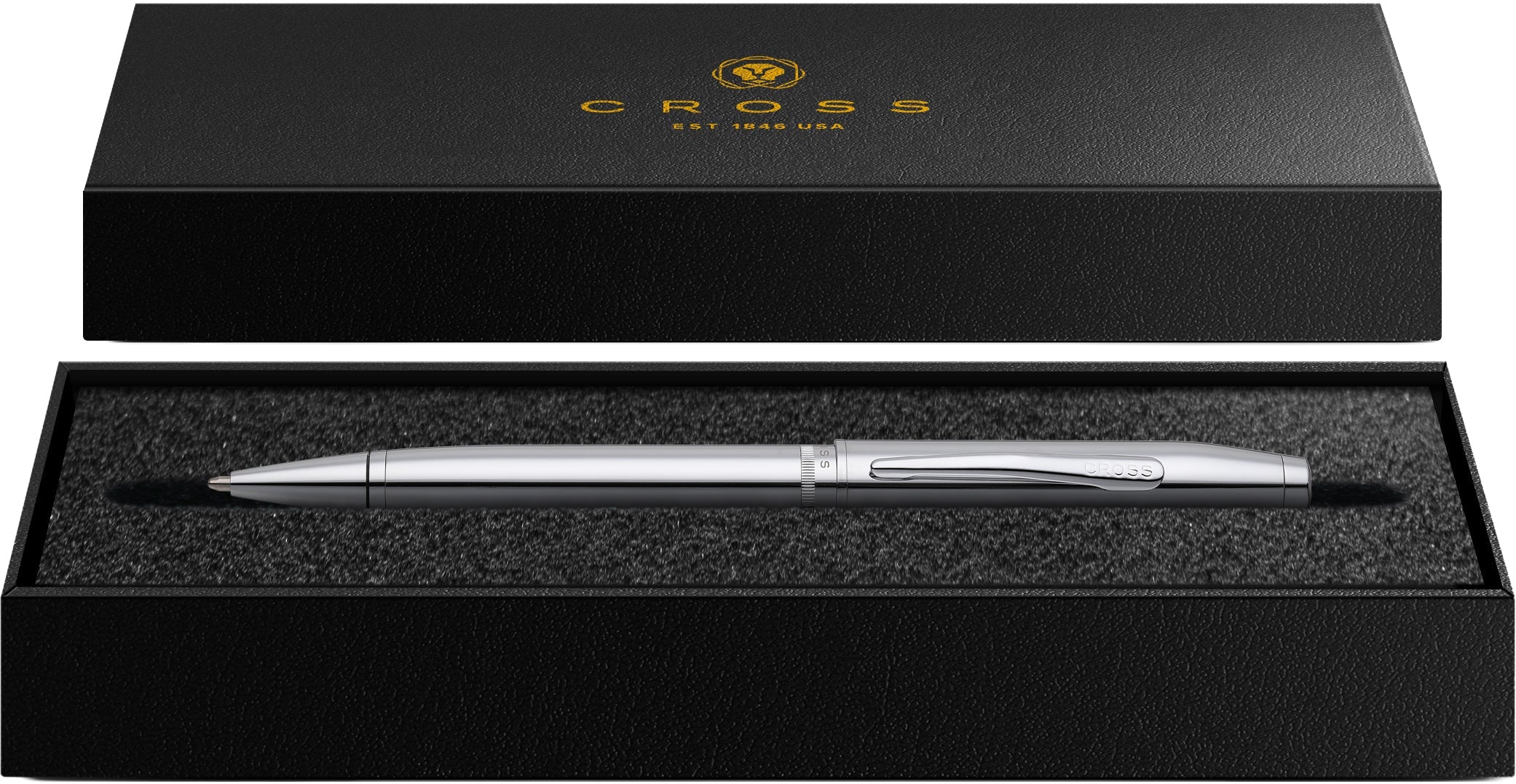 Foundry Appointments Ballpoint Pen | Polished Chrome/Polished Chrome