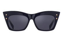 Womens | B - II Sunglass | Navy - Gold  | Dark Grey