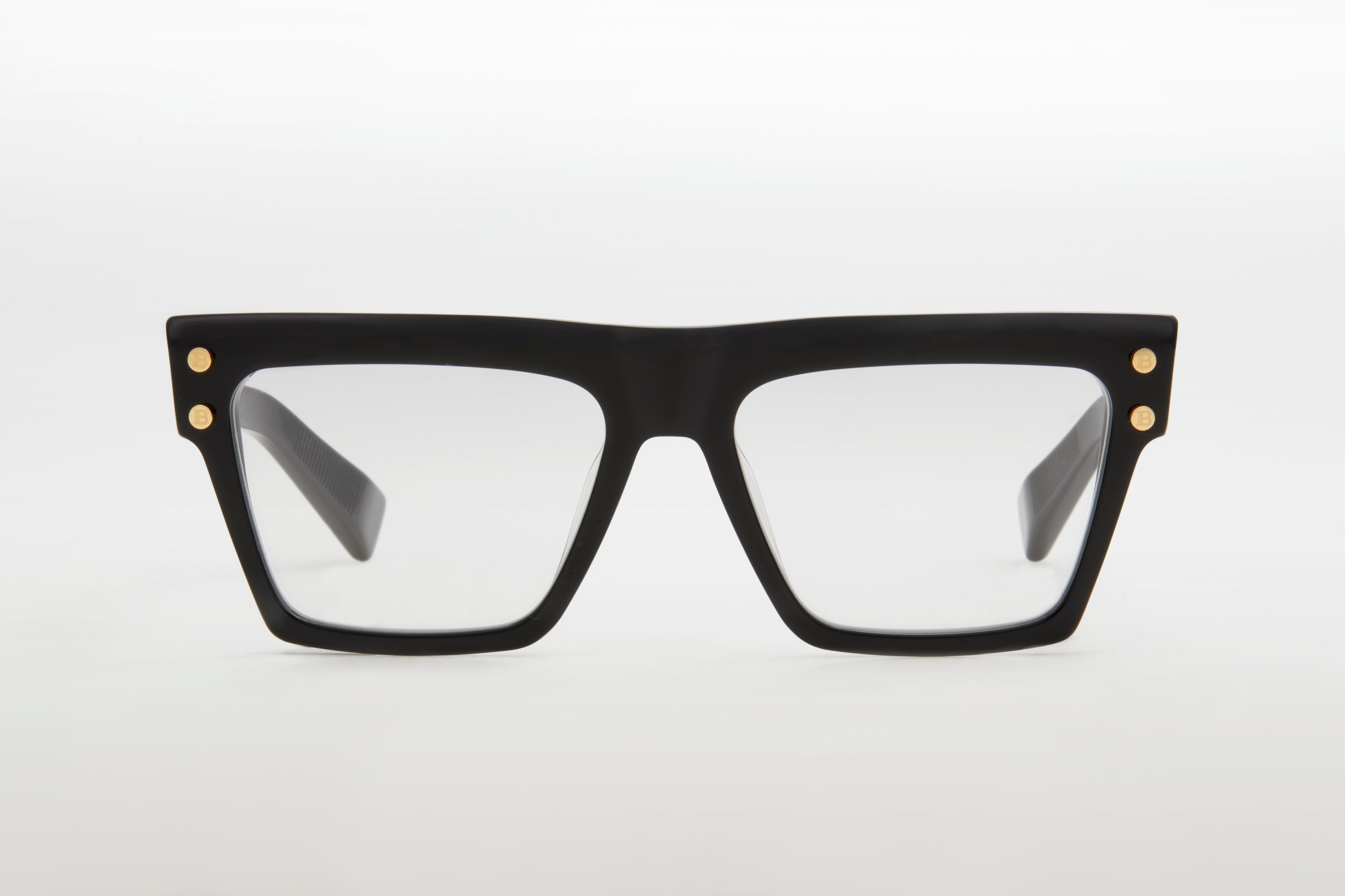 Unisex | B - V Optical | Black - Gold | Clear