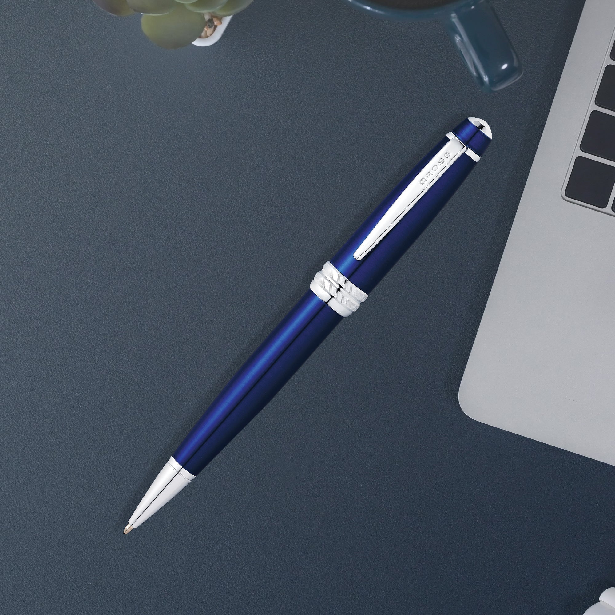 Bailey Ballpoint Pen | Blue Lacquer