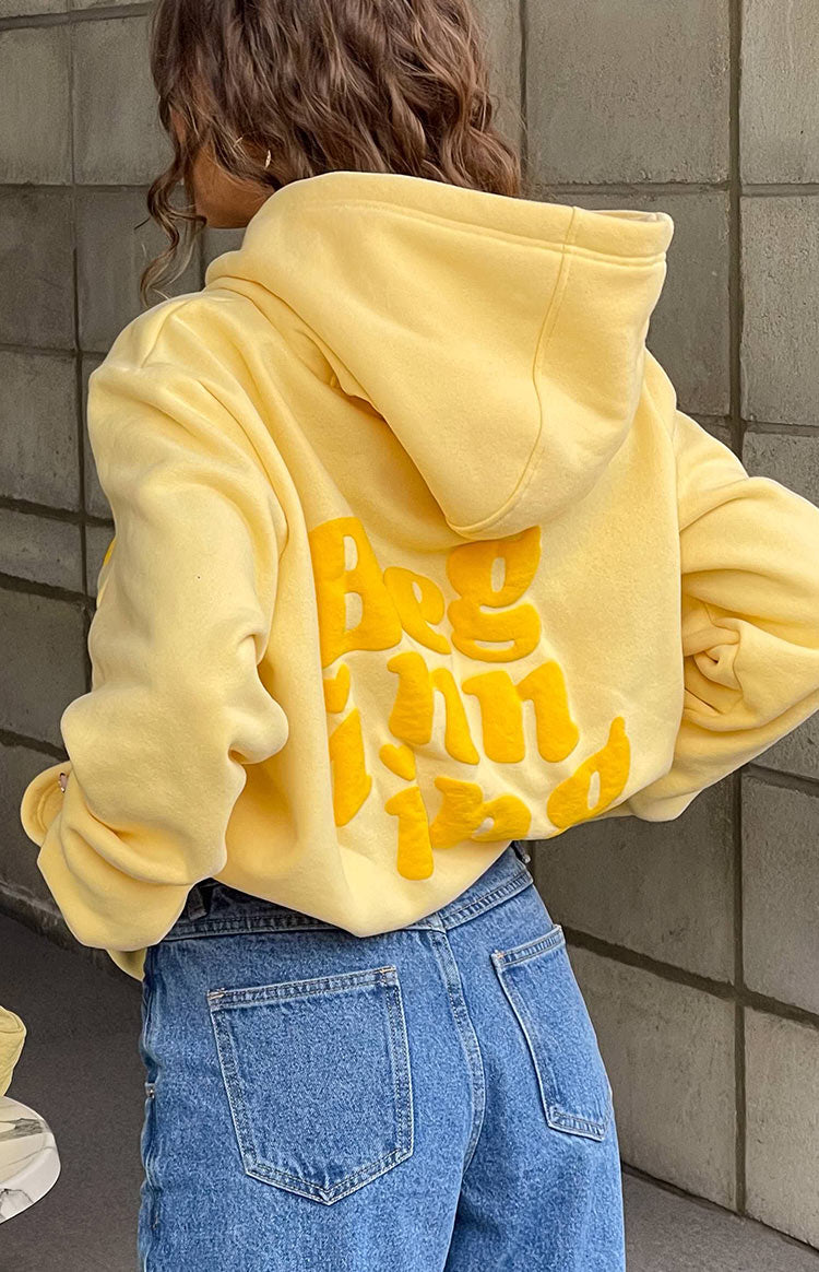 Beginning Snuggle Bubble Hoodie | Yellow