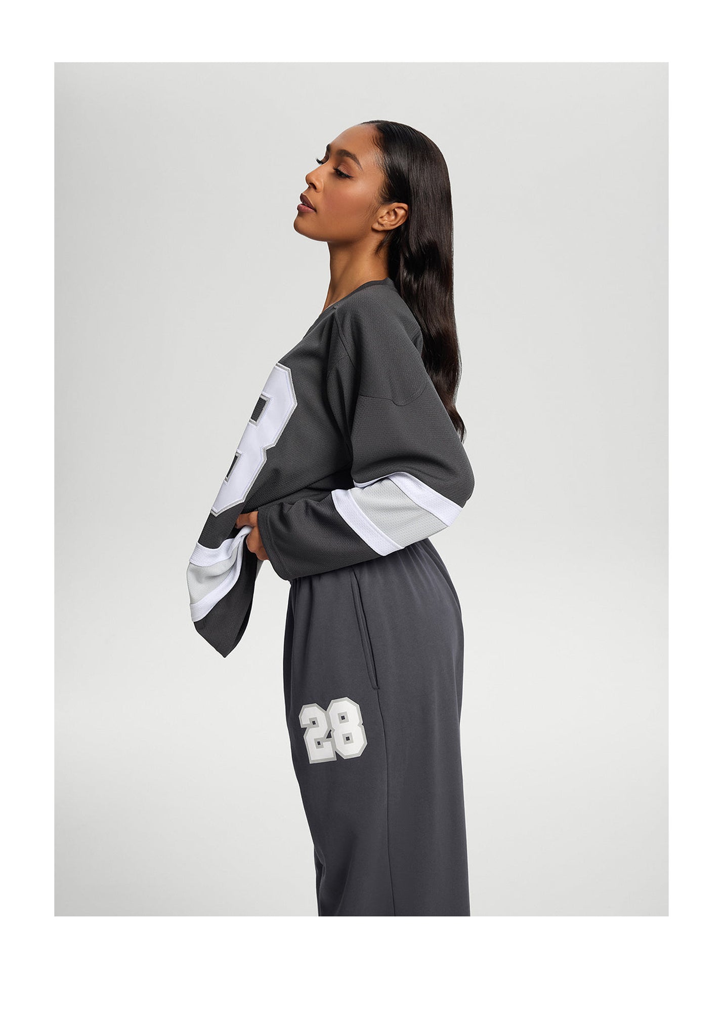 Better League Hockey Jersey | Charcoal