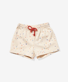 Kids Unisex | Bingo Short | Red/Neutral/Multi