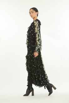 Brighton Dress | Black Floral Alley
