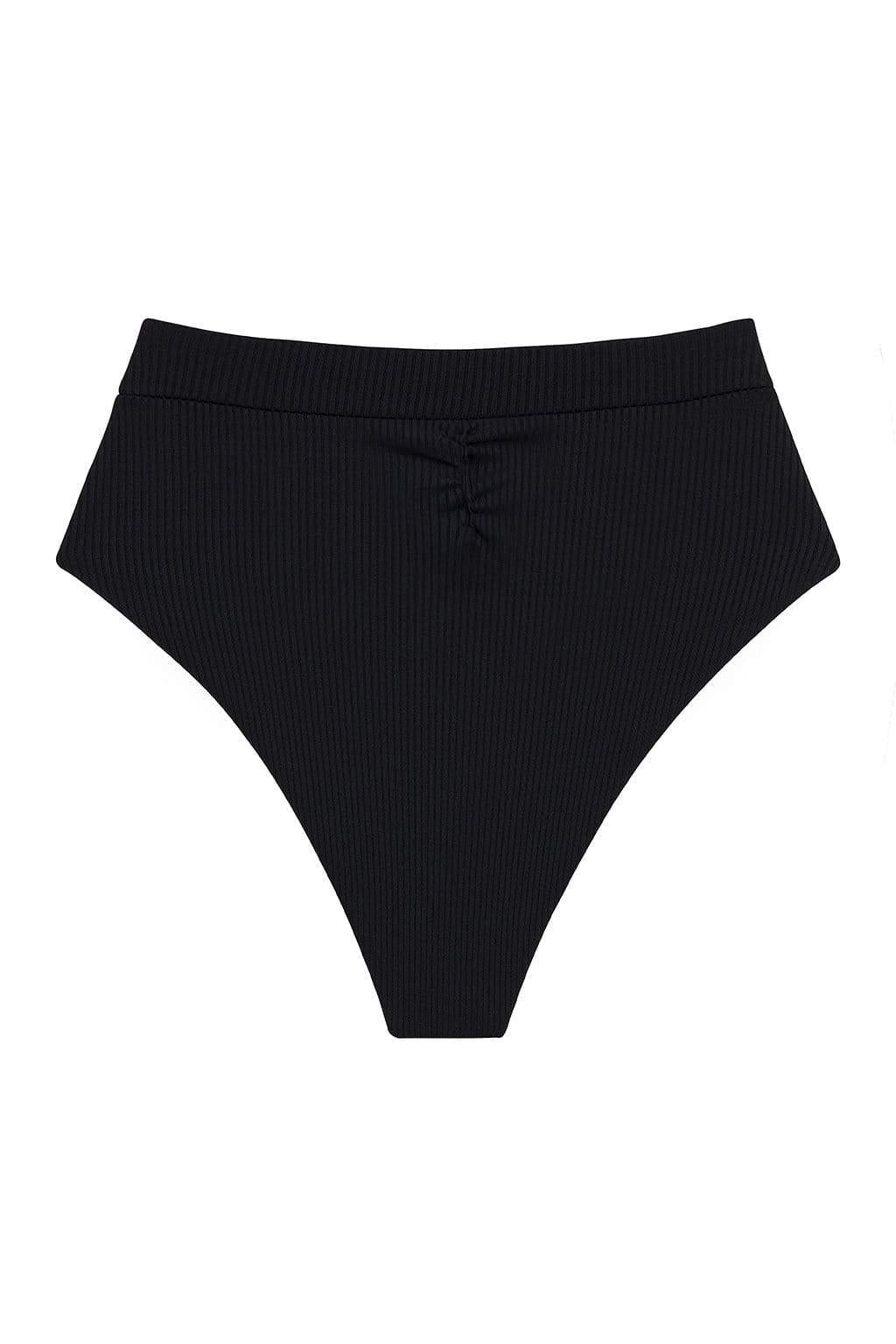 Paulina Bikini Bottom | Black Rib