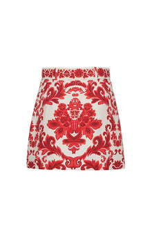 Blaze Mini Skirt | Fiore Red