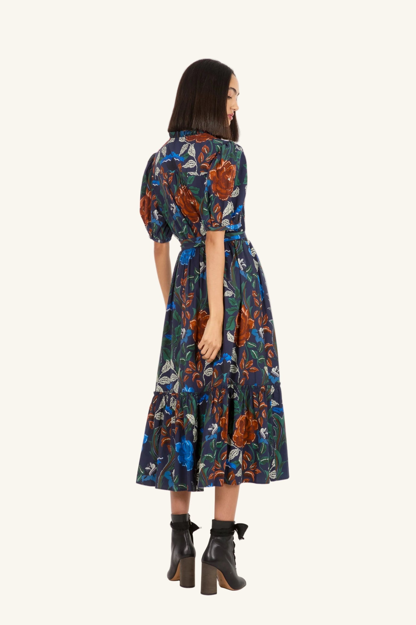 Britt Dress | Mixed Foliage