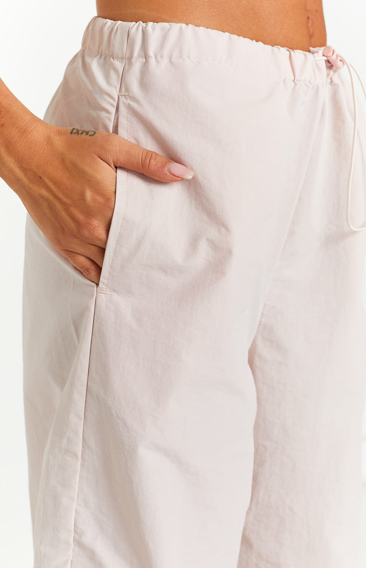 Bronx Drawcord Cargos | Pink