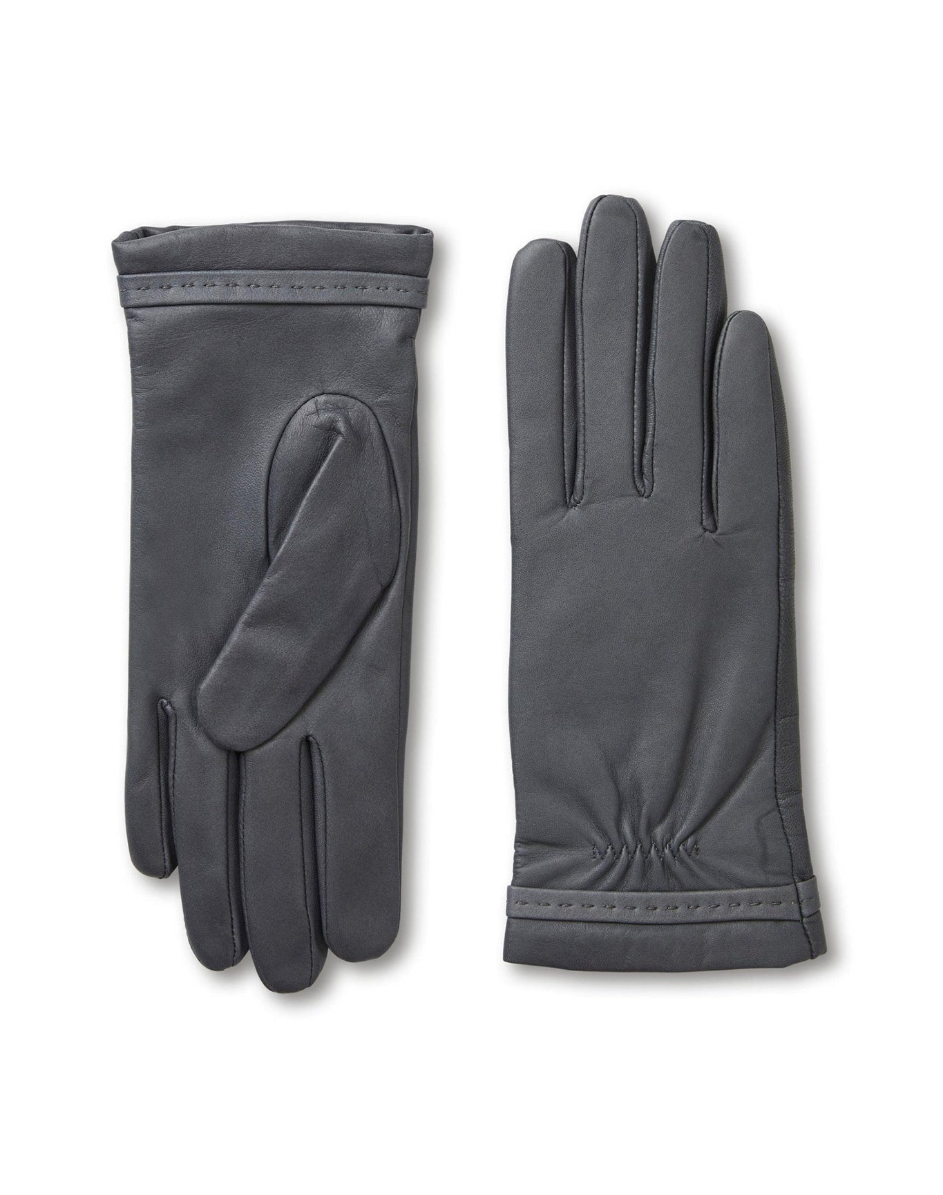 Bruno Magli | Women | Leather Glove | Grey V2