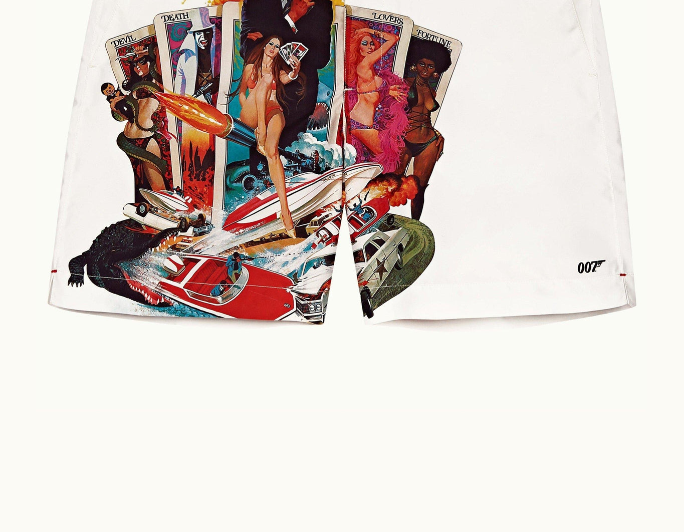 Bulldog 007 Live And Let Die Mid-Length Swim Shorts | Live And Let Die Ii