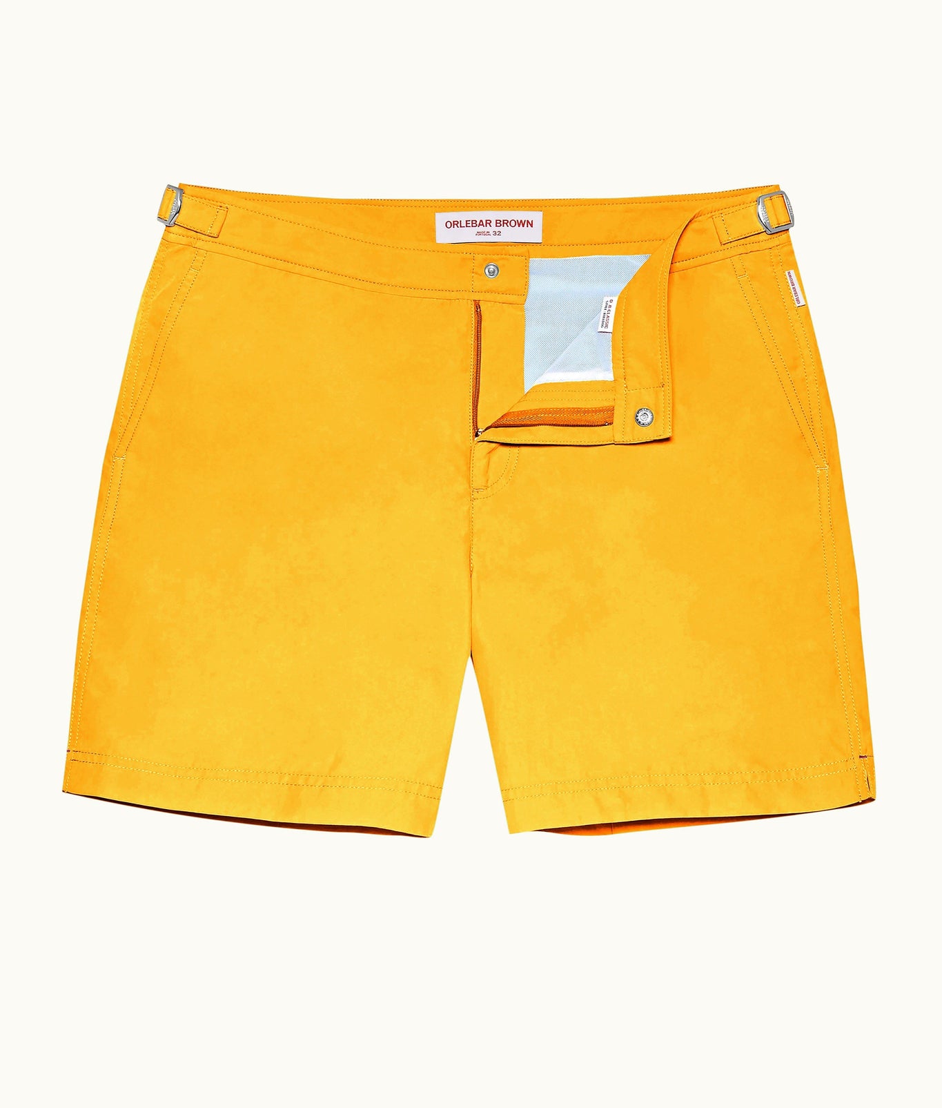 Bulldog Mid-Length Swim Short | Yellow Blaze