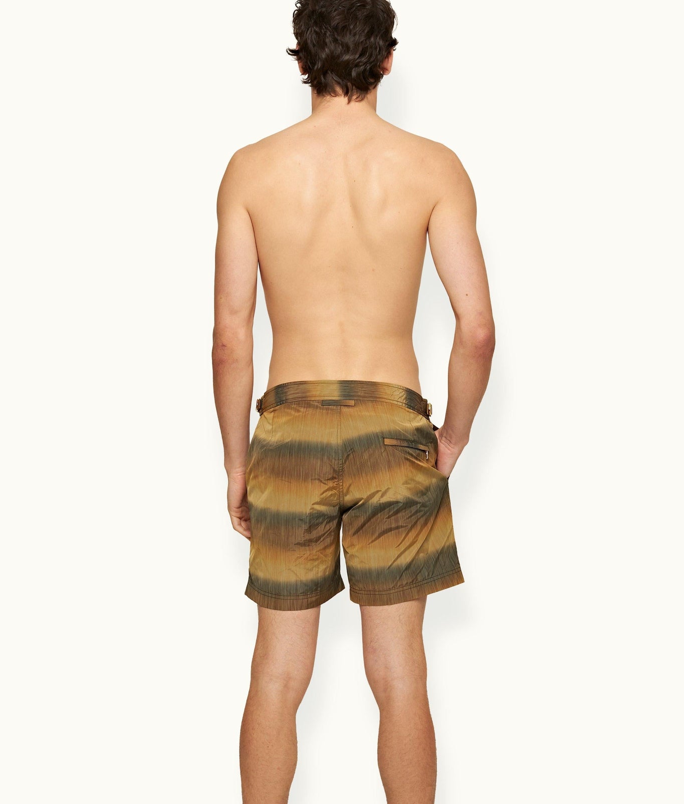 Bulldog Mid-Length Swim Shorts | Gold