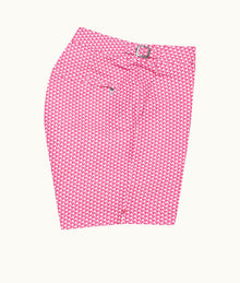 Bulldog Pax Print Mid-Length Swim Shorts Woven | Wham