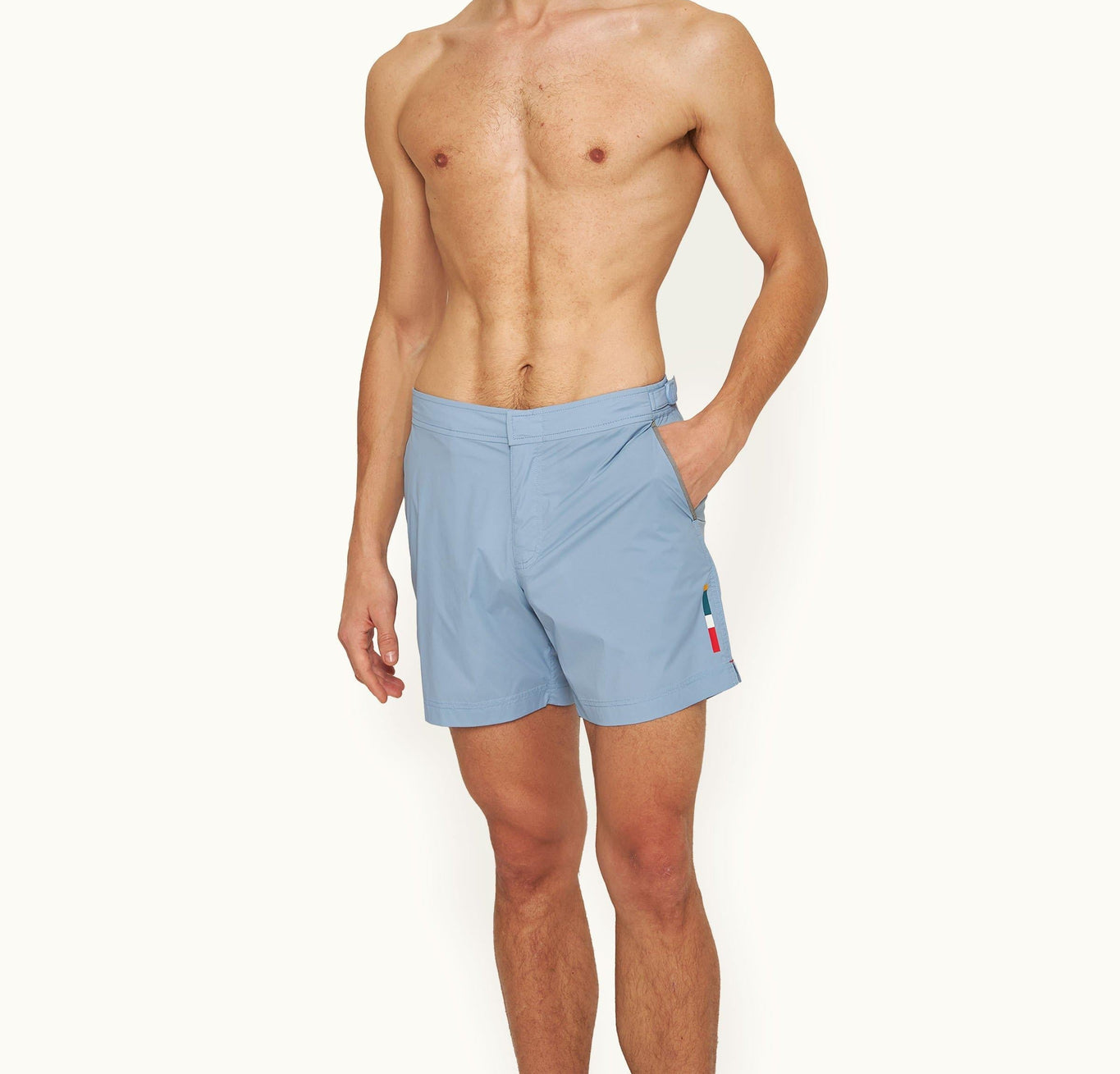 Bulldog Sport Mid-Length Swim Shorts | Blue Ash