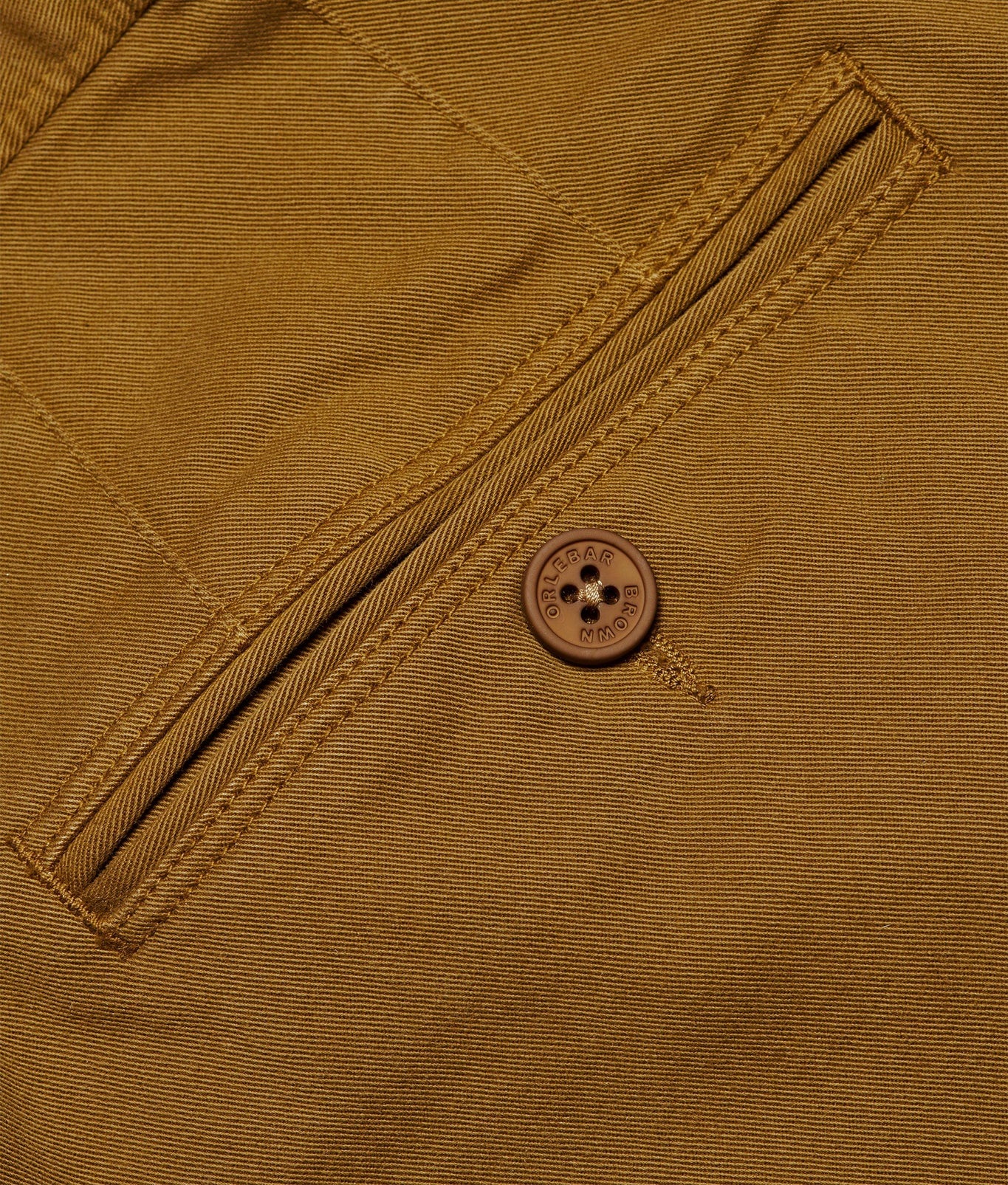 Bulldog Stretch-Cotton Stretch-Cotton Mid-Length Shorts | Golden Khaki