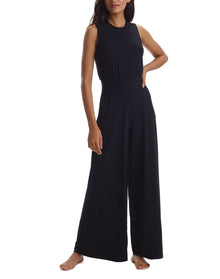 Butter Muscle Wide Leg Jumpsuit | Black