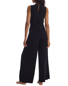 Butter Muscle Wide Leg Jumpsuit | Black
