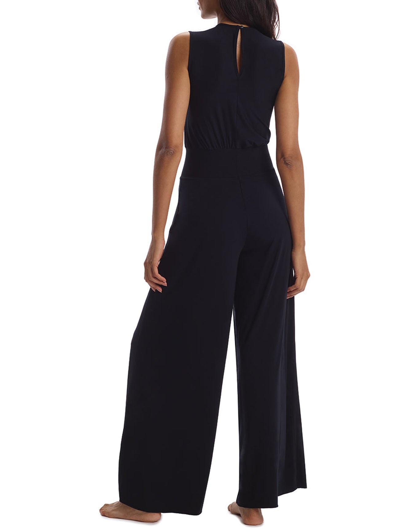 Butter Muscle Wide Leg Jumpsuit | Black